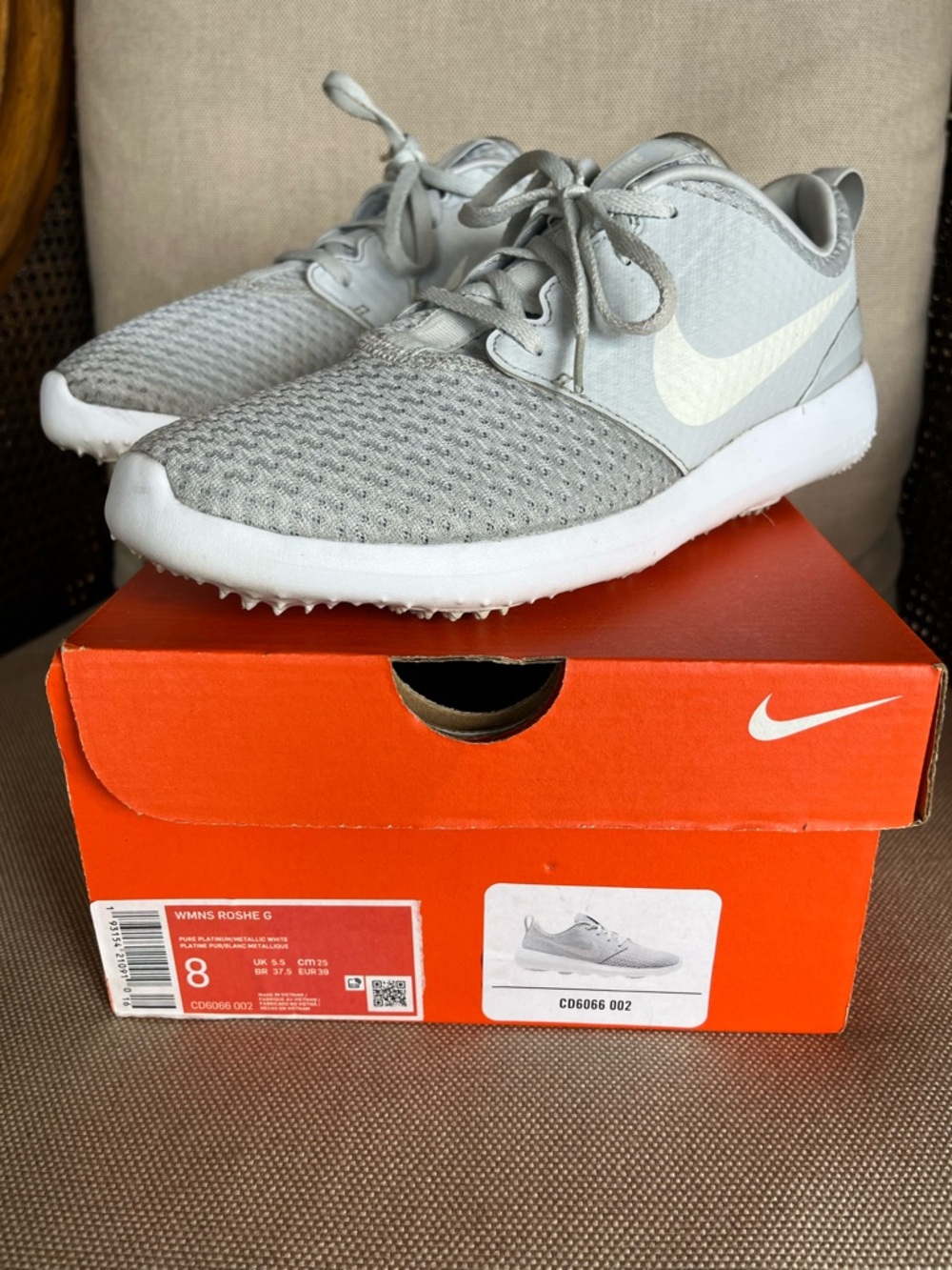 Nike Women’s Roshe G Golf Sneakers Size 8